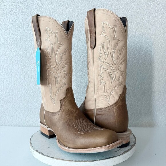 Lane SARATOGA Womens Square Toe Cowboy Boots 11 Desert Clay Western Cowgirl - Picture 13 of 13